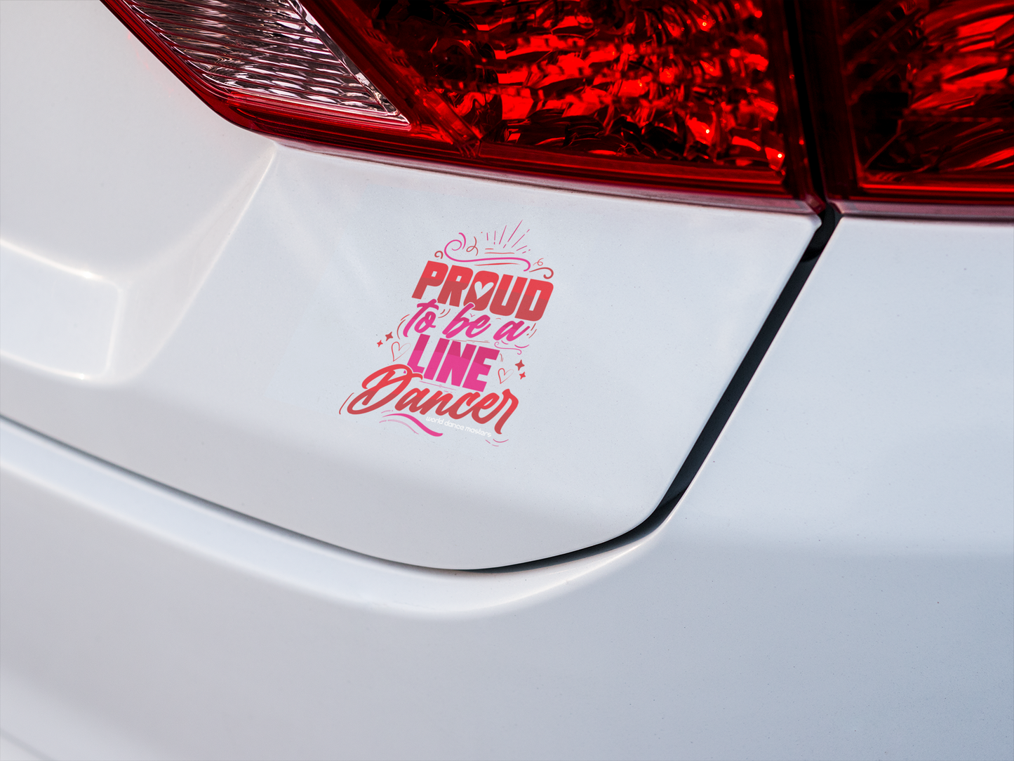 Proud to be a Line Dancer Stickers