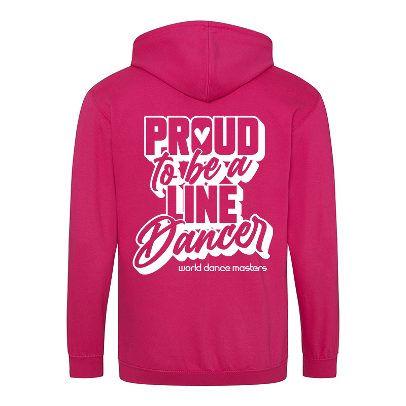 "Proud to be a Line Dancer" Zip Jacket
