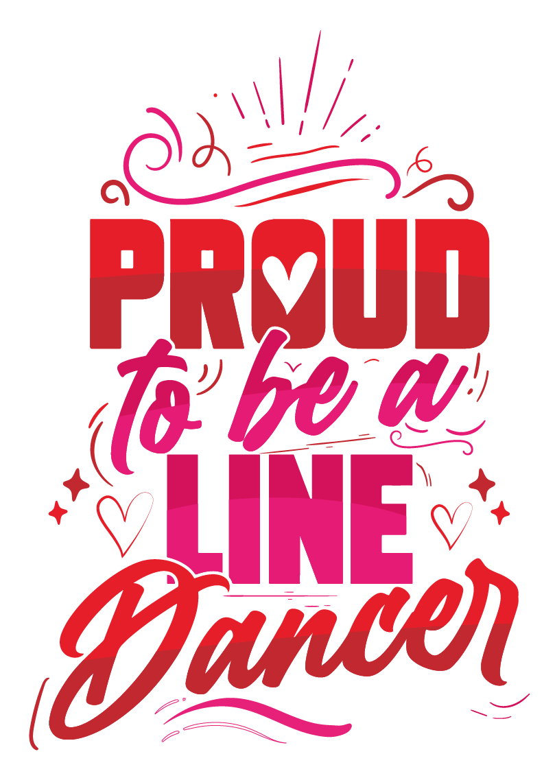 Proud to be a Line Dancer Stickers