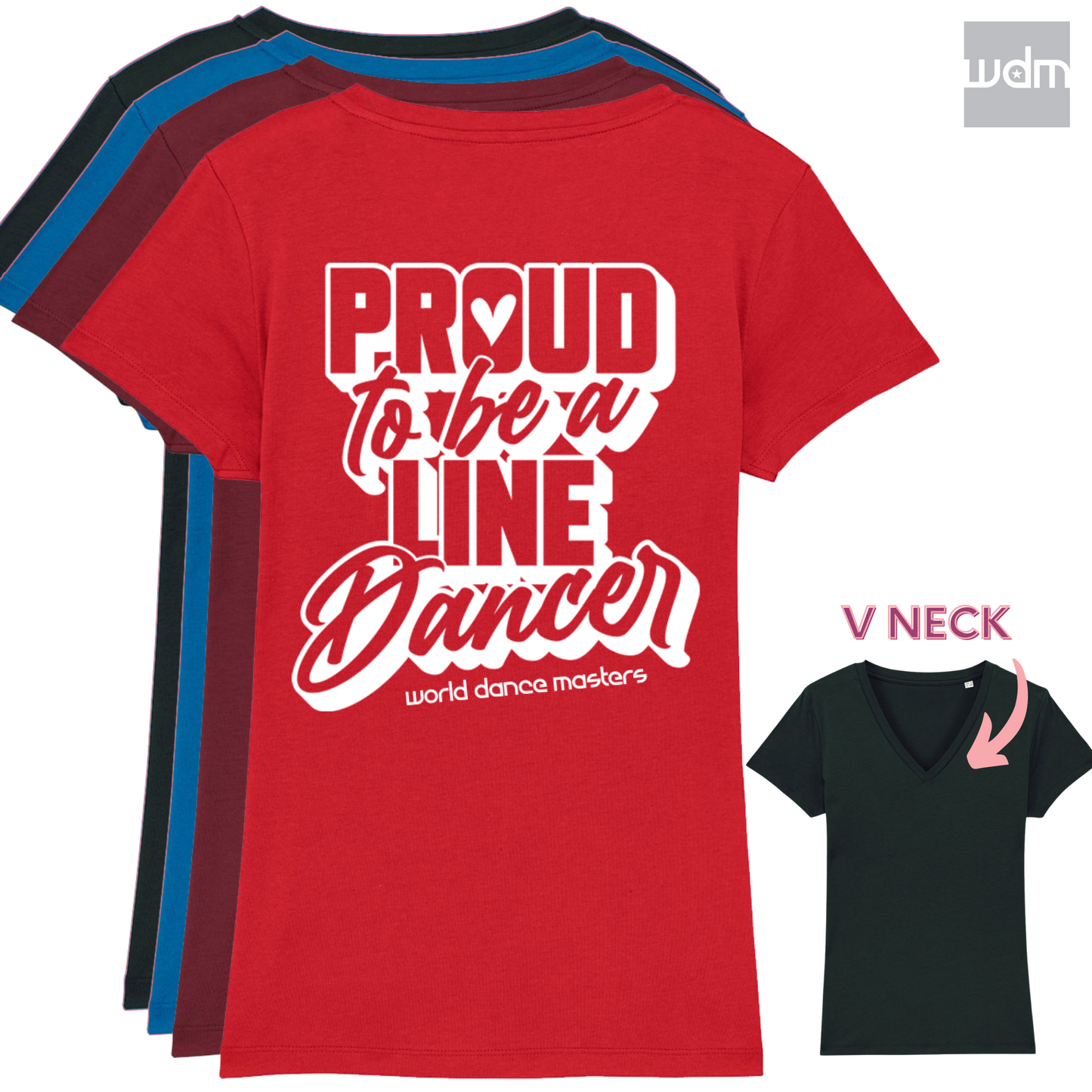 New "Proud to be a Line Dancer" T-Shirt