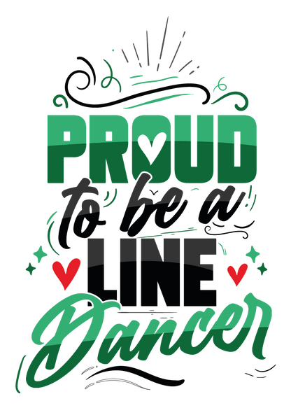 Proud to be a Line Dancer Stickers