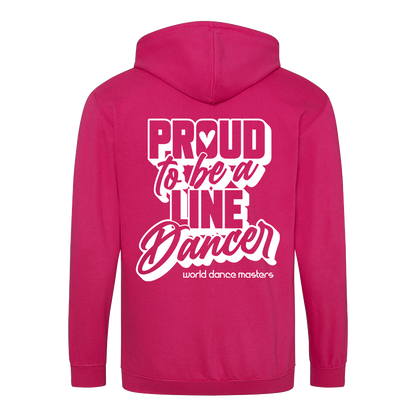 "Proud to be a Line Dancer" Zip Jacket