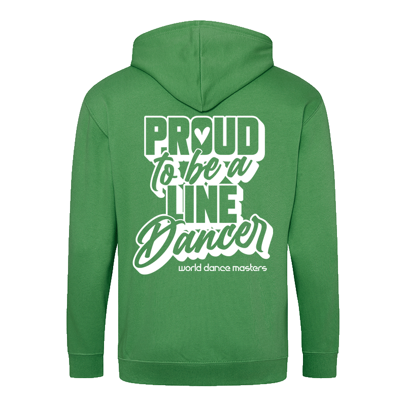 "Proud to be a Line Dancer" Zip Jacket