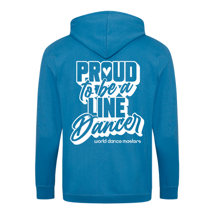 "Proud to be a Line Dancer" Zip Jacket