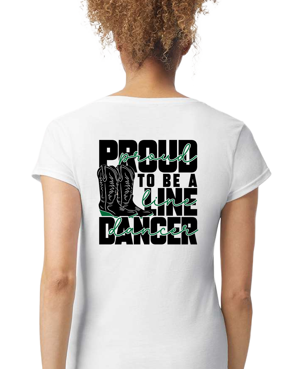 "Proud to be a Line Dancer" T-Shirt
