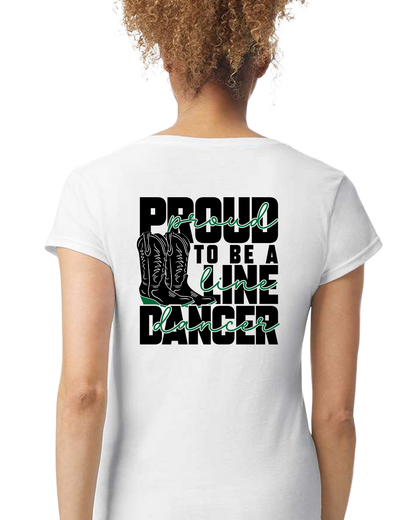 "Proud to be a Line Dancer" T-Shirt