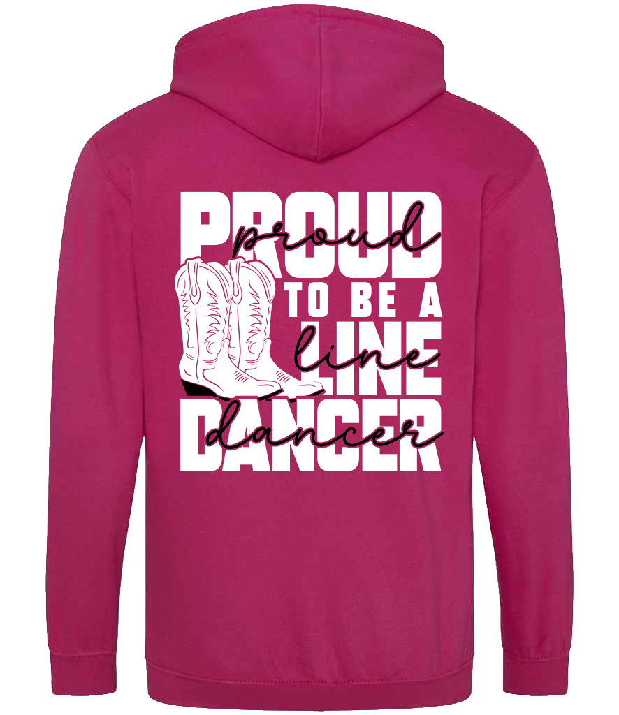 "Proud to be a Line Dancer" Zip Jacket