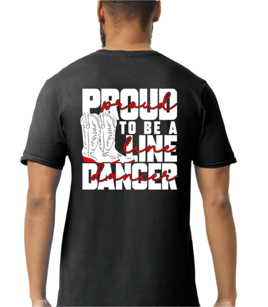 "Proud to be a Line Dancer" T-Shirt