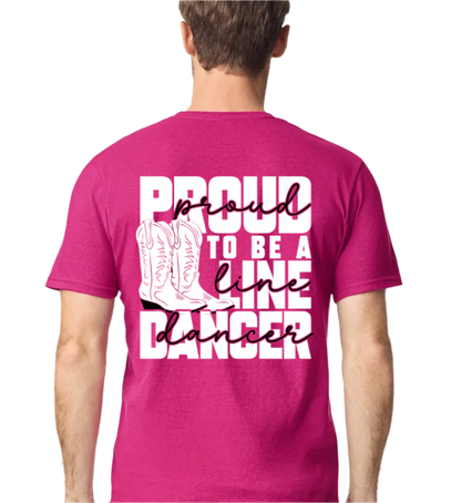 "Proud to be a Line Dancer" T-Shirt