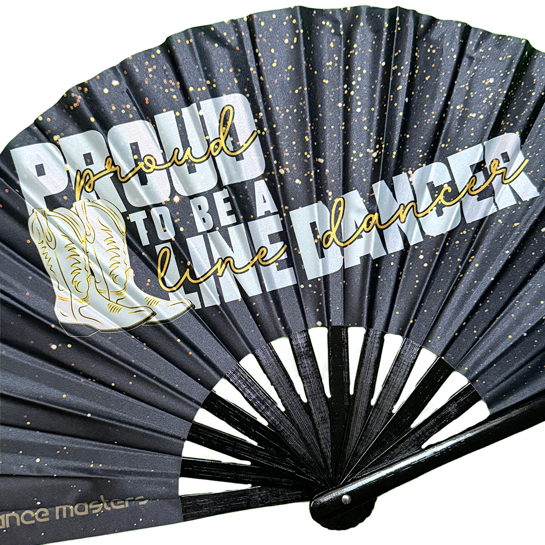 "Proud to be a Line Dancer" Hand Fans