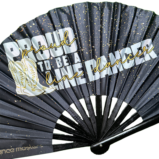 "Proud to be a Line Dancer" Hand Fans