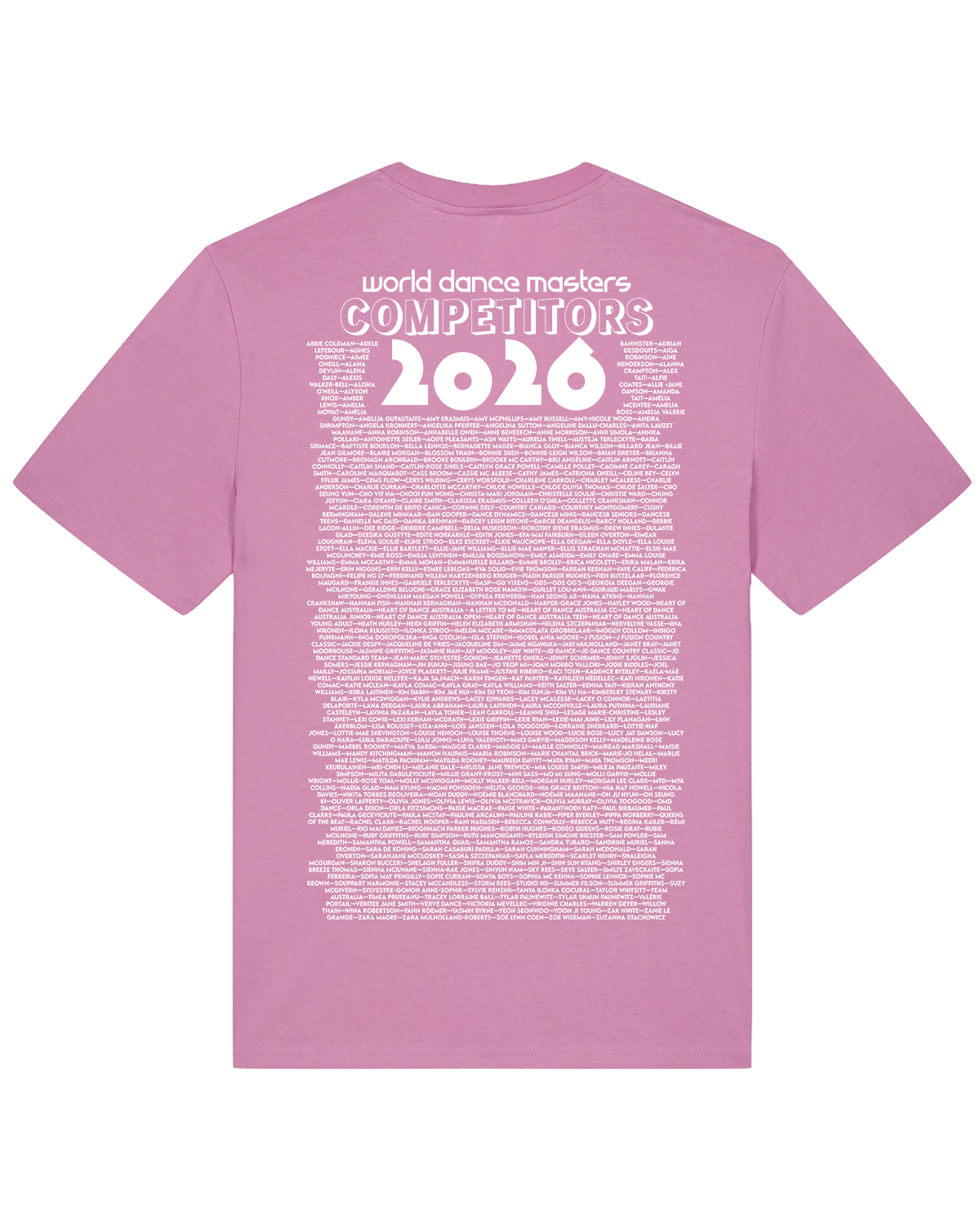 WDM26 Commemorative Competitor Merchandise